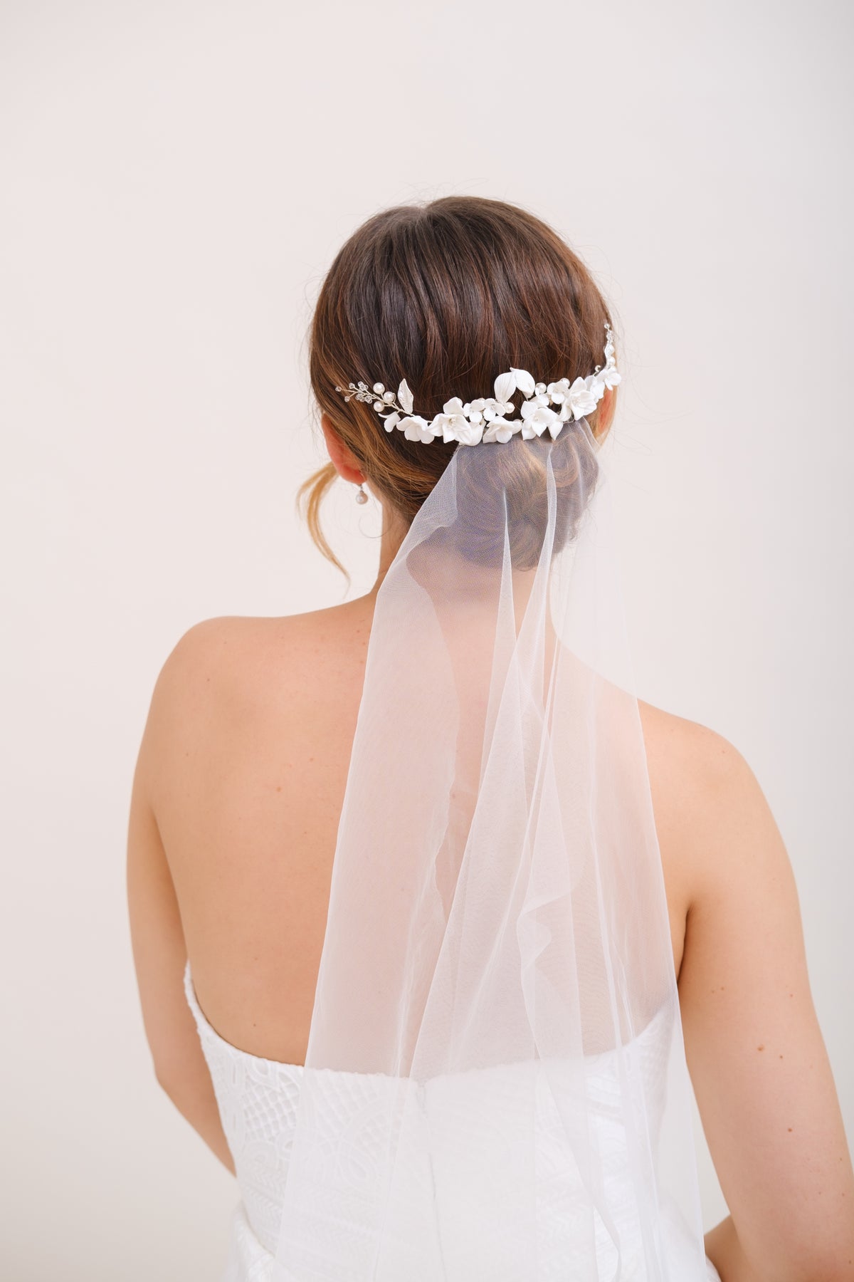 ACCESSOIRE CHEVEUX MARIAGE FLEURI&lt;BR&gt;Juliette (lot de 2)