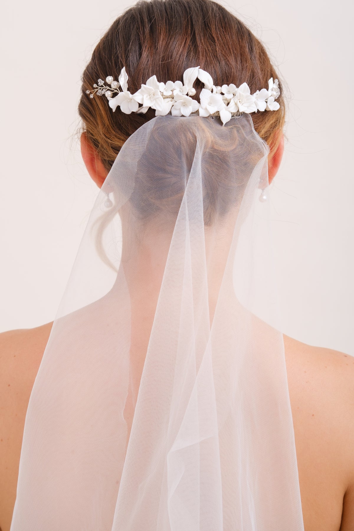 ACCESSOIRE CHEVEUX MARIAGE FLEURI&lt;BR&gt;Juliette (lot de 2)