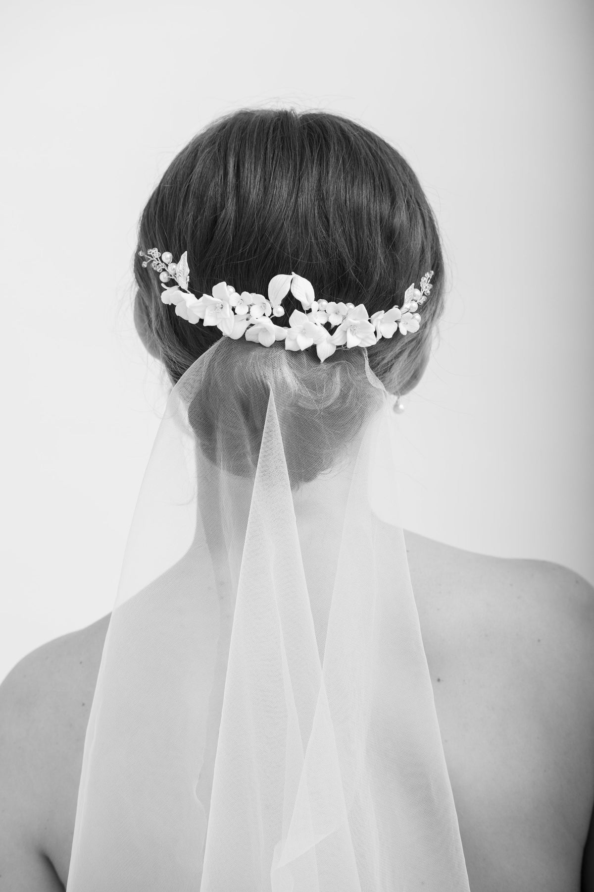 ACCESSOIRE CHEVEUX MARIAGE FLEURI&lt;BR&gt;Juliette (lot de 2)