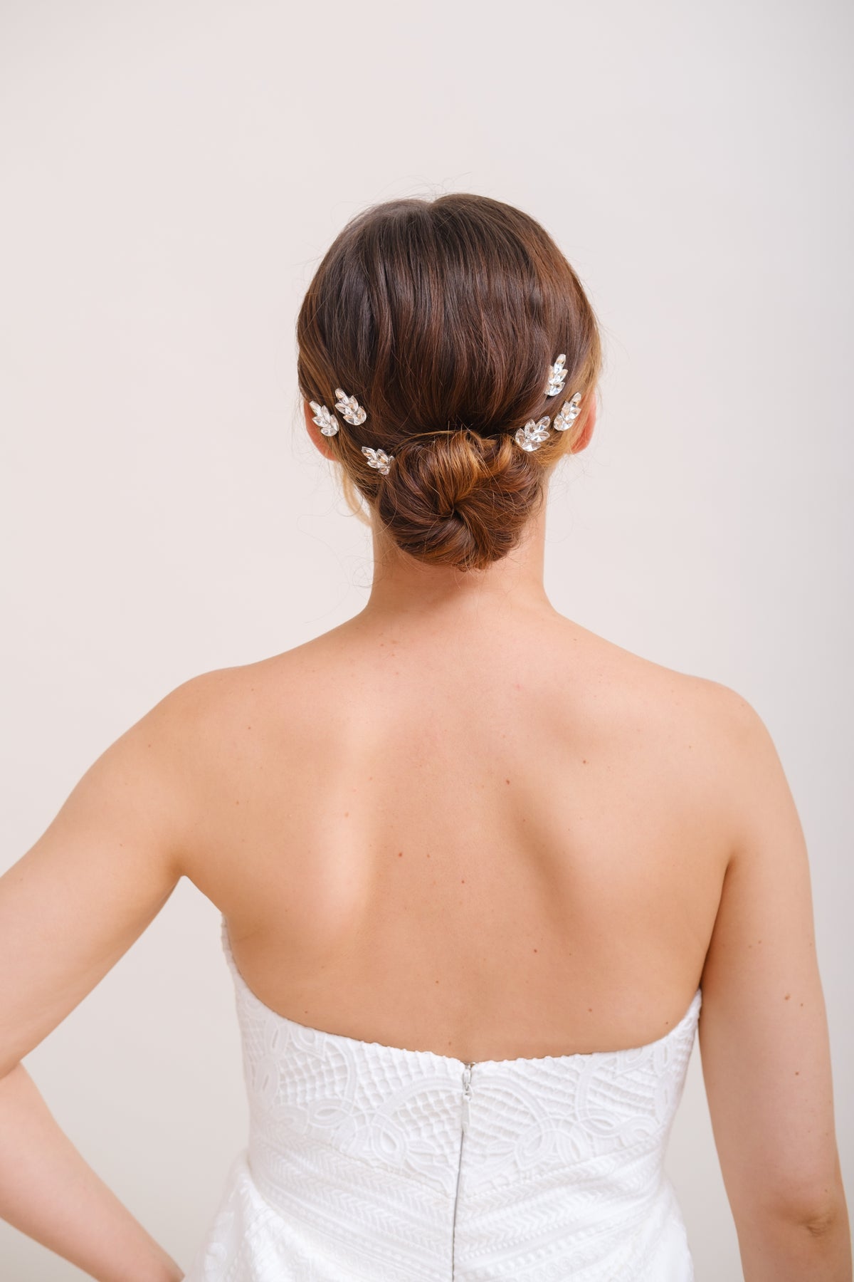 PICS A CHIGNON MARIEE<BR>EVE (lot de 6 pics)