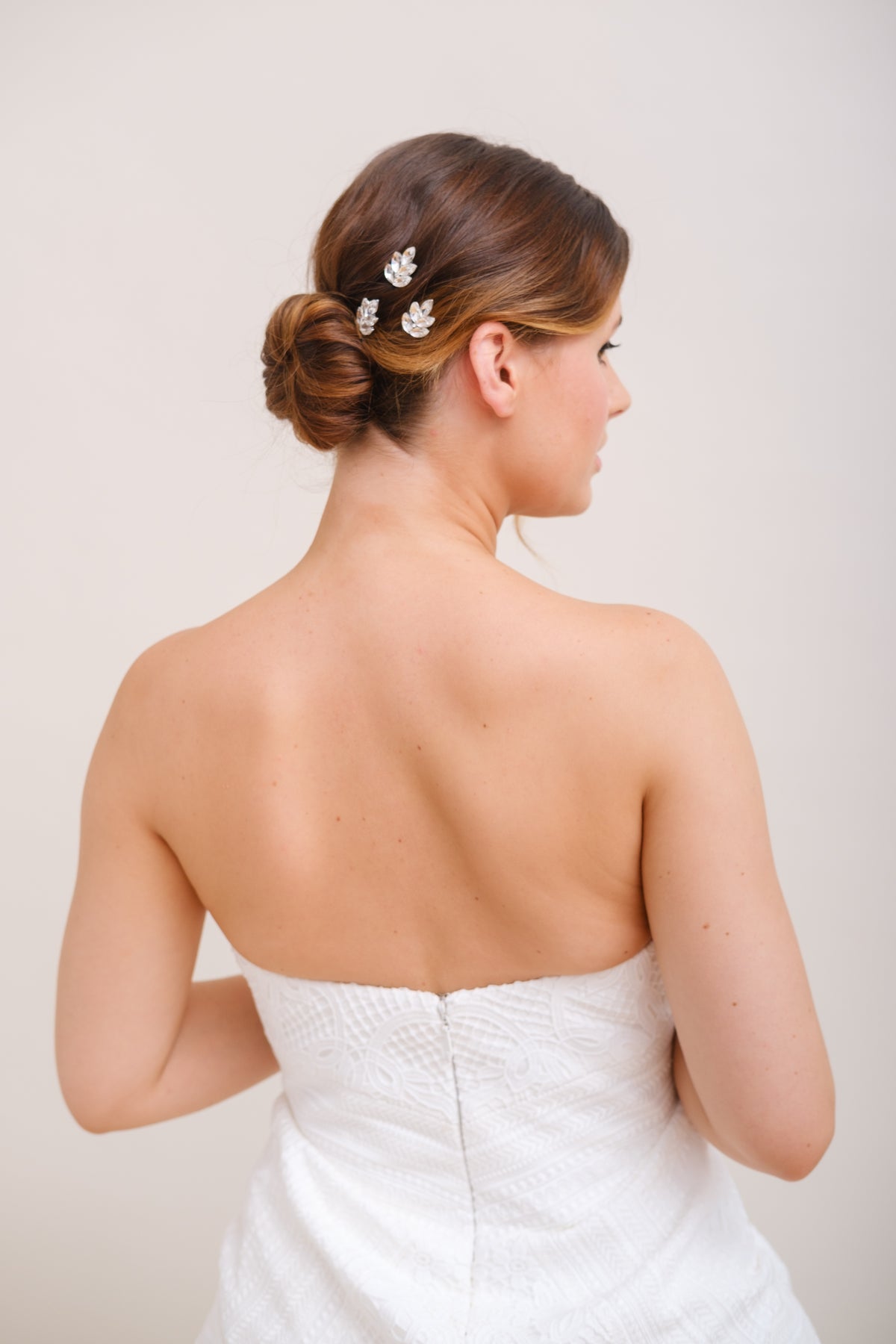 PICS A CHIGNON MARIEE<BR>EVE (lot de 6 pics)