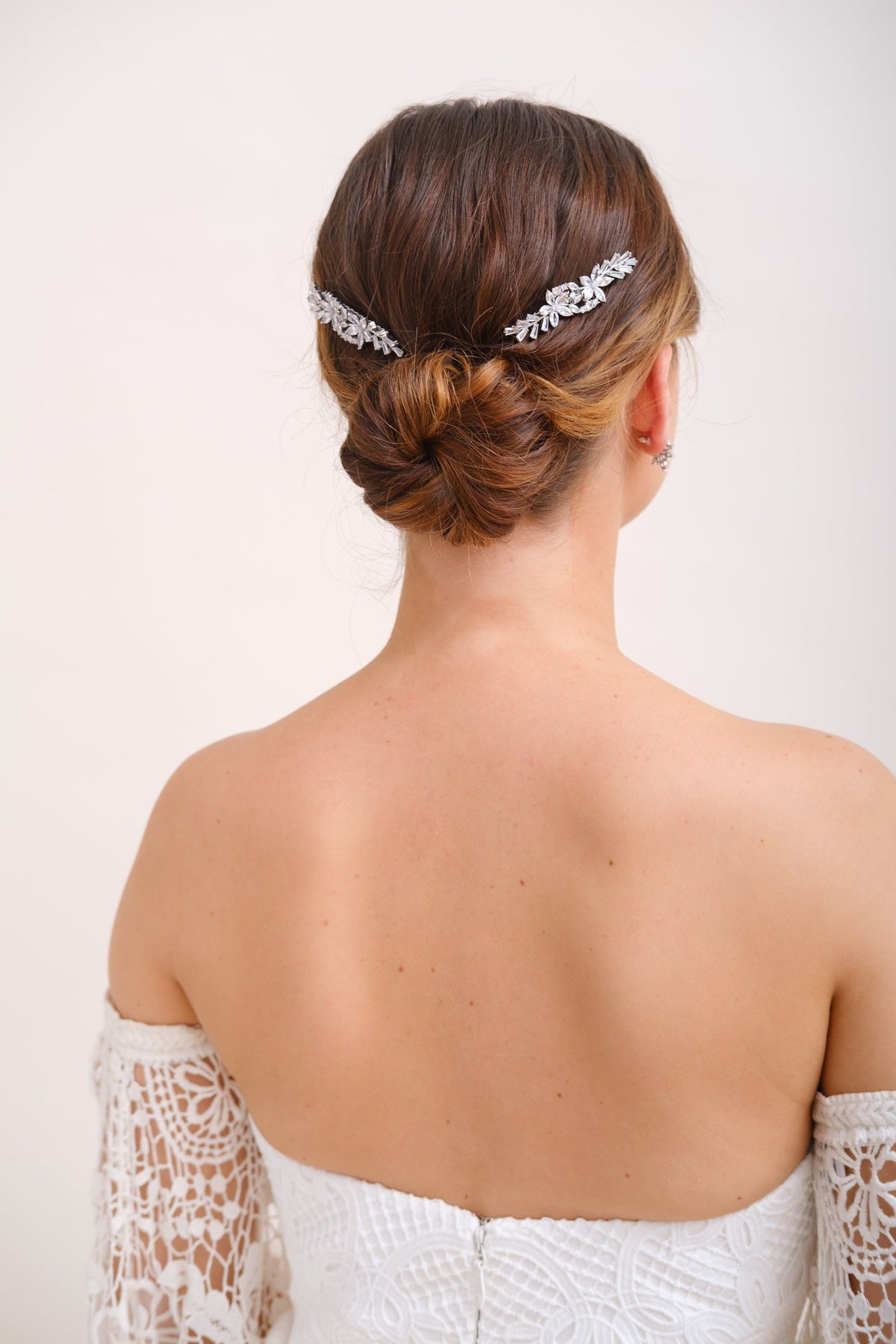 PEIGNE POUR MARIEE&lt;BR&gt;Caroline (lot de 1 ou 2 peignes)