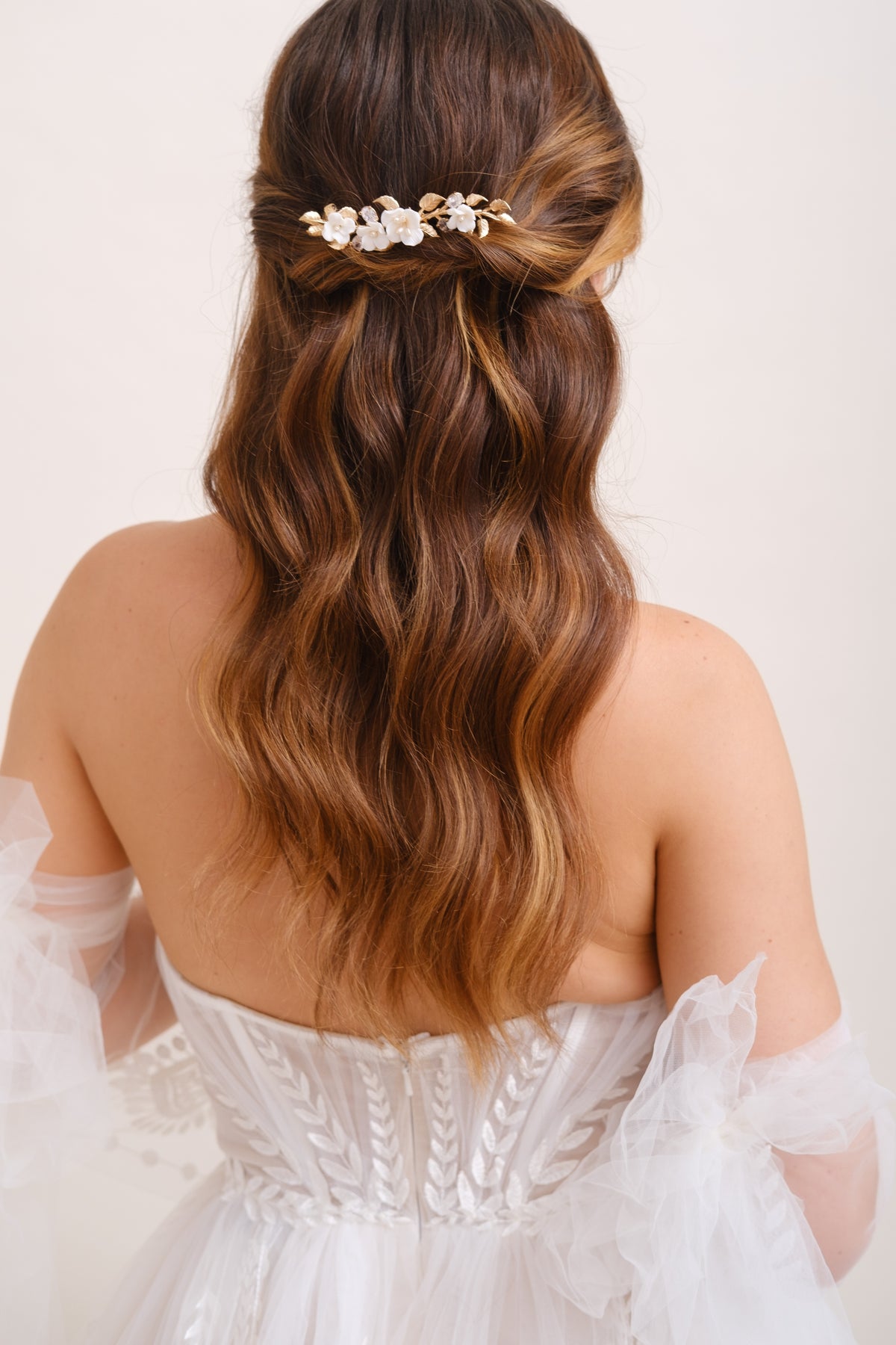 PEIGNE FLEURI DORE&lt;BR&gt;Marie