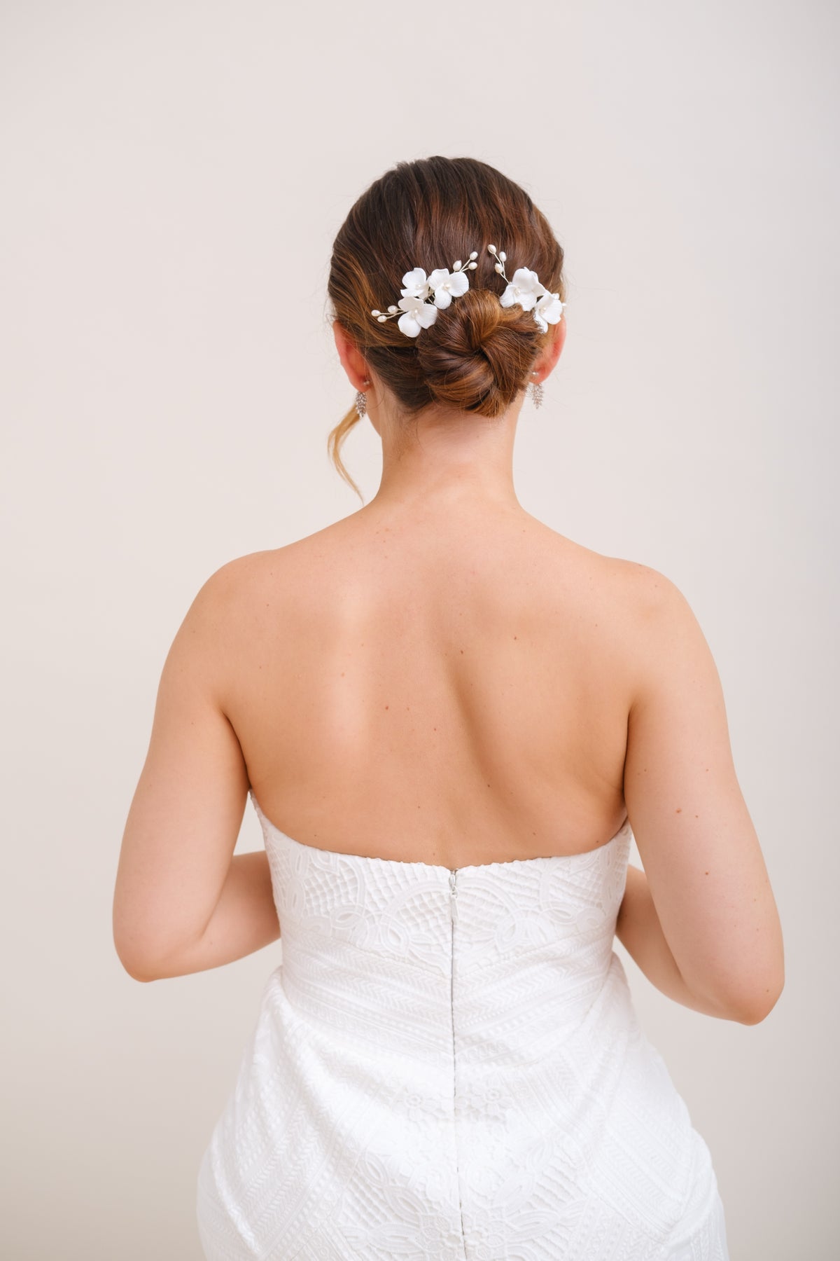 BIJOU MARIEE FLEURI&lt;BR&gt;Romance (lot de 2 peignes)