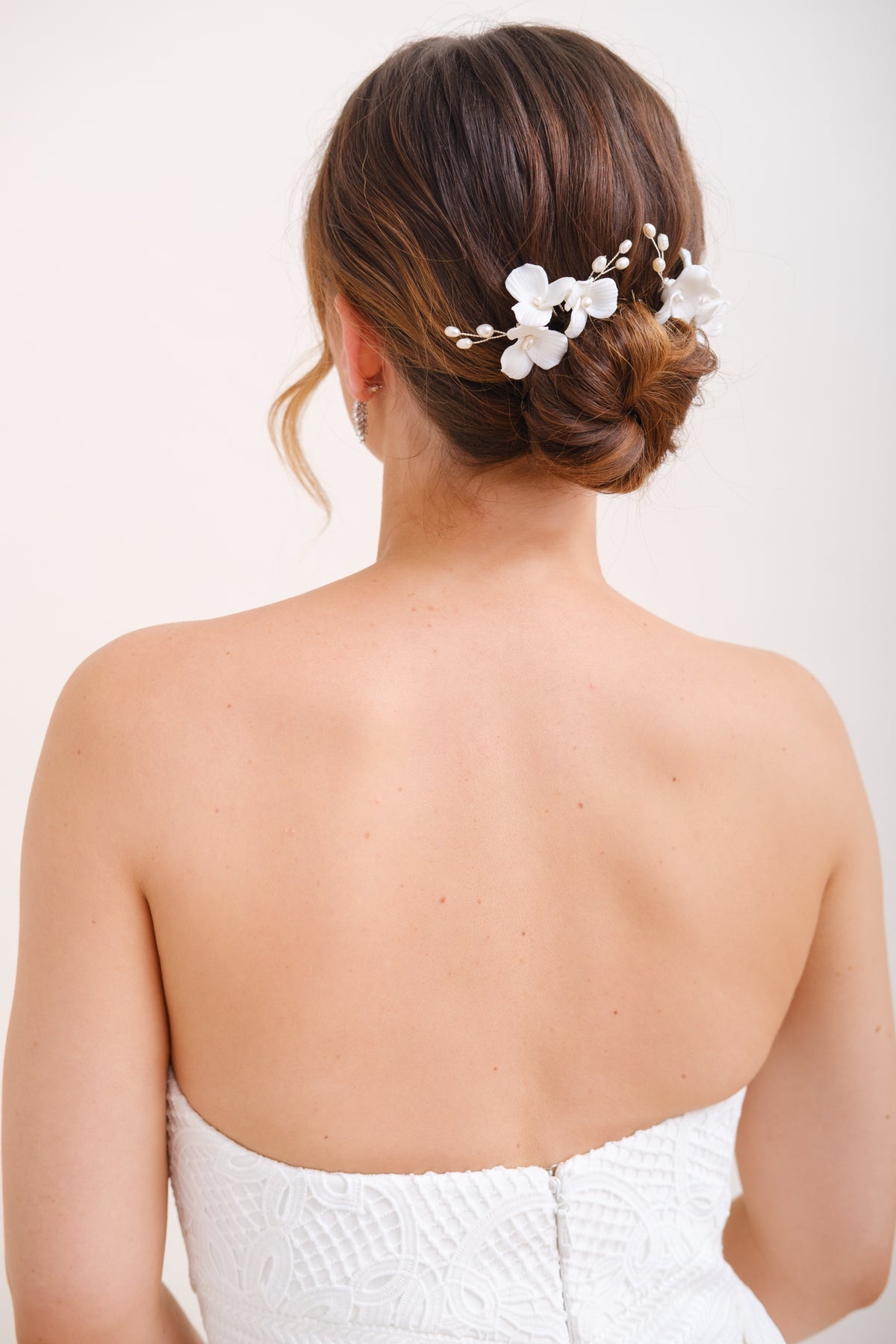 BIJOU MARIEE FLEURI&lt;BR&gt;Romance (lot de 2 peignes)