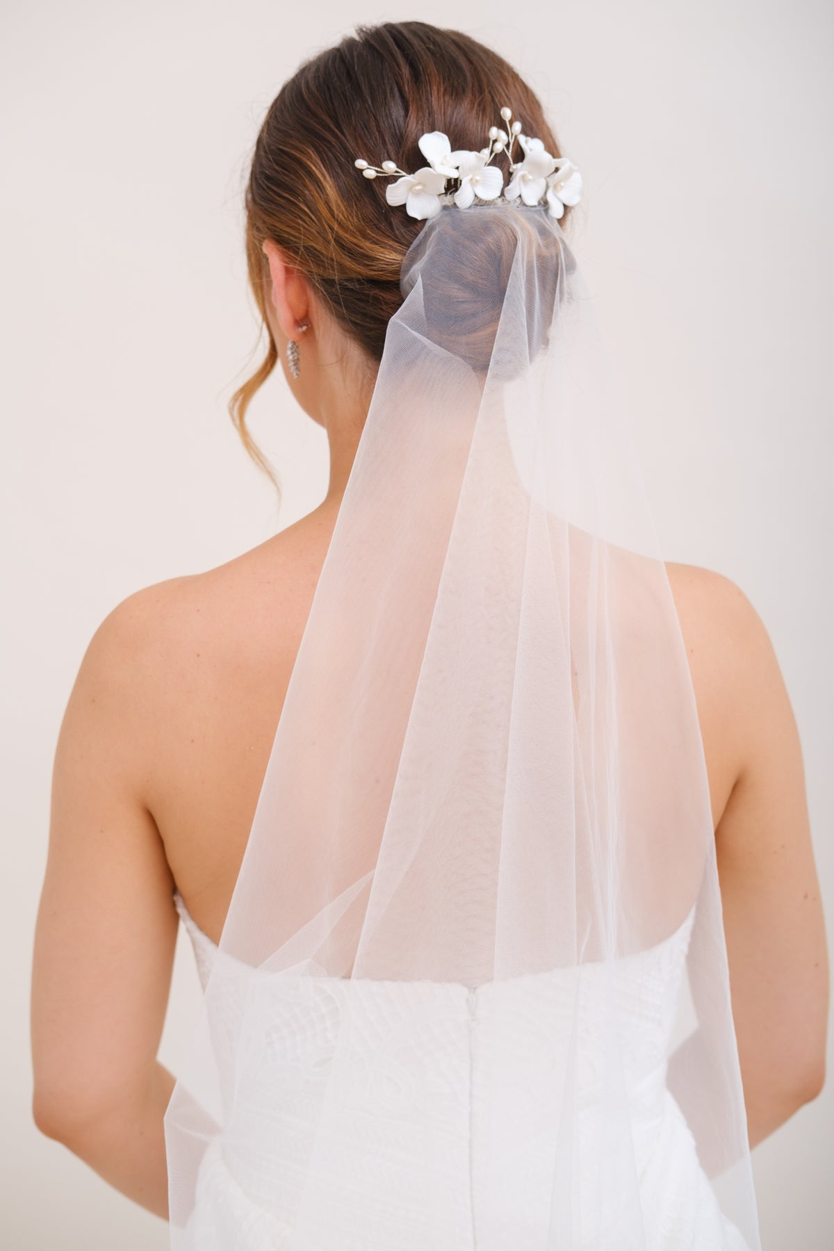 BIJOU MARIEE FLEURI&lt;BR&gt;Romance (lot de 2 peignes)