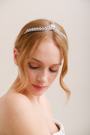 DIADEME MARIEE DISCRET<BR>Lou