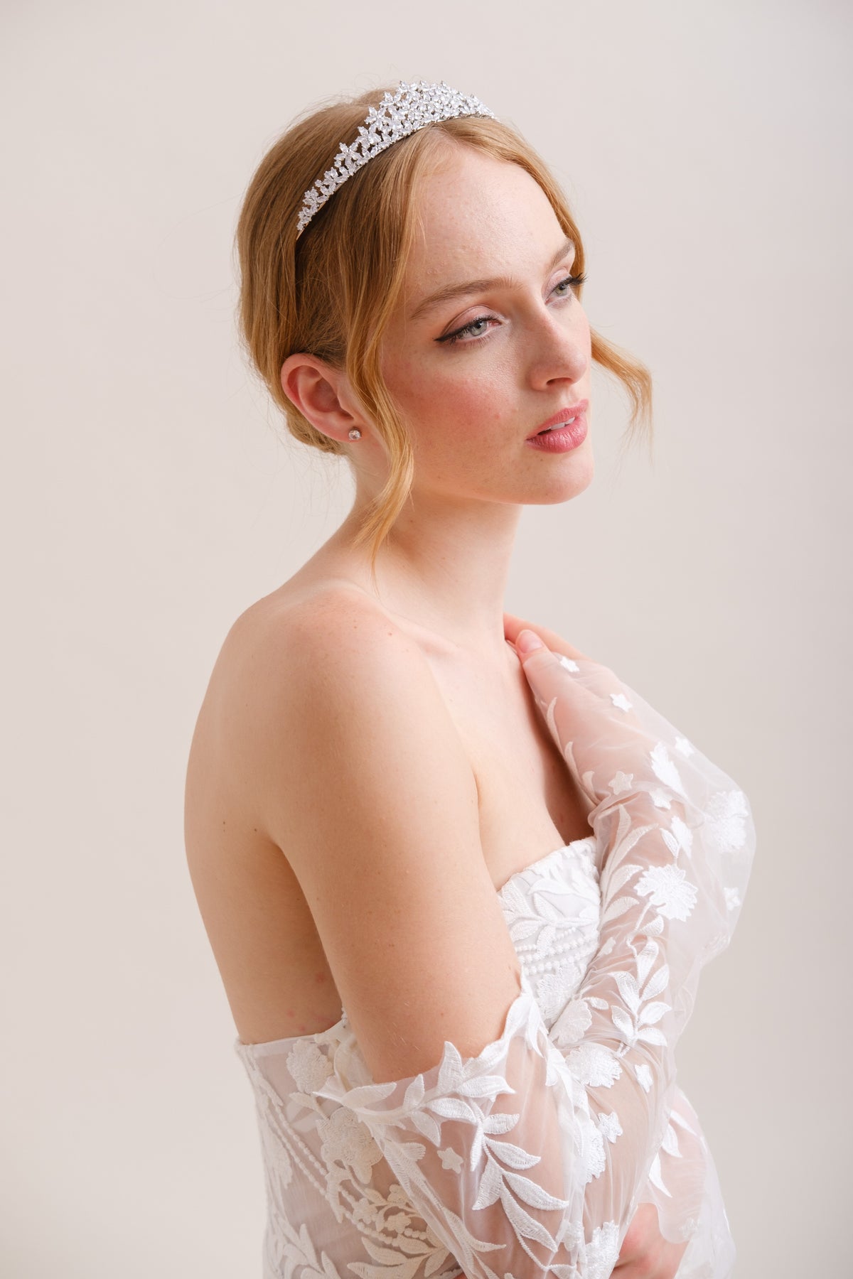 DIADEME MARIAGE SCINTILLANT&lt;BR&gt;Laure