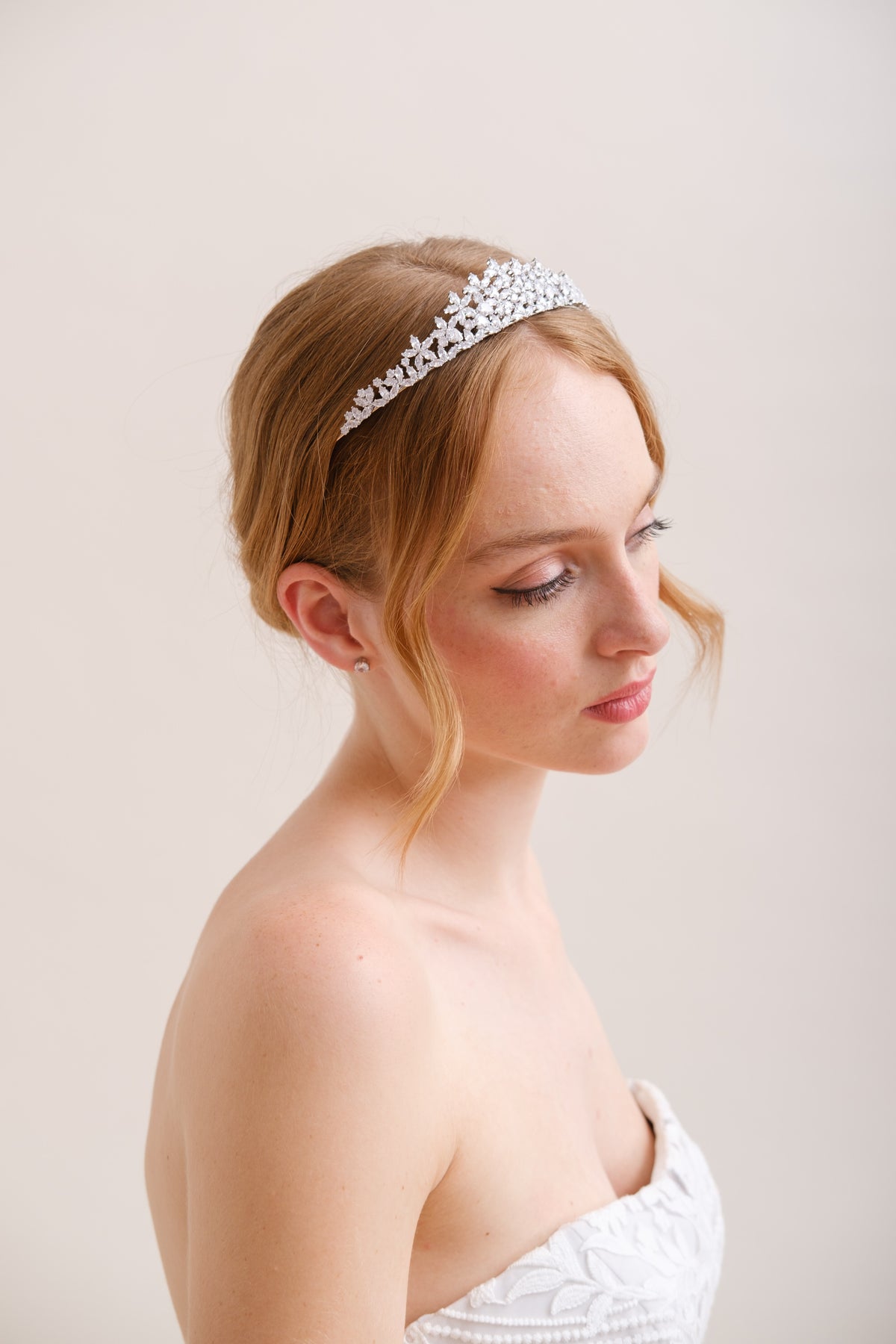DIADEME MARIAGE SCINTILLANT&lt;BR&gt;Laure