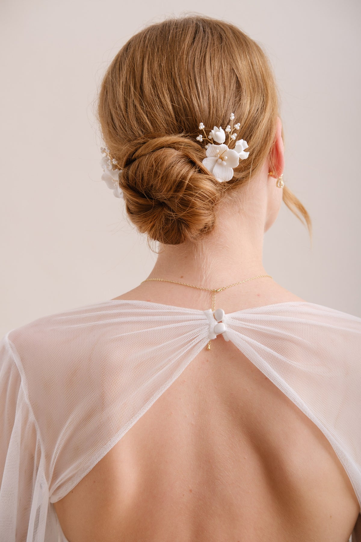 PICS A CHIGNON MARIAGE&lt;BR&gt;Flora (lot de 3 pics)