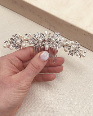 PEIGNE PERLES<BR>Elle
