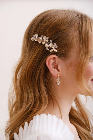 BOUCLES D'OREILLES MARIÉE<br>Astride Or rose