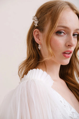 BOUCLES D'OREILLES MARIÉE<br>Astride Or rose