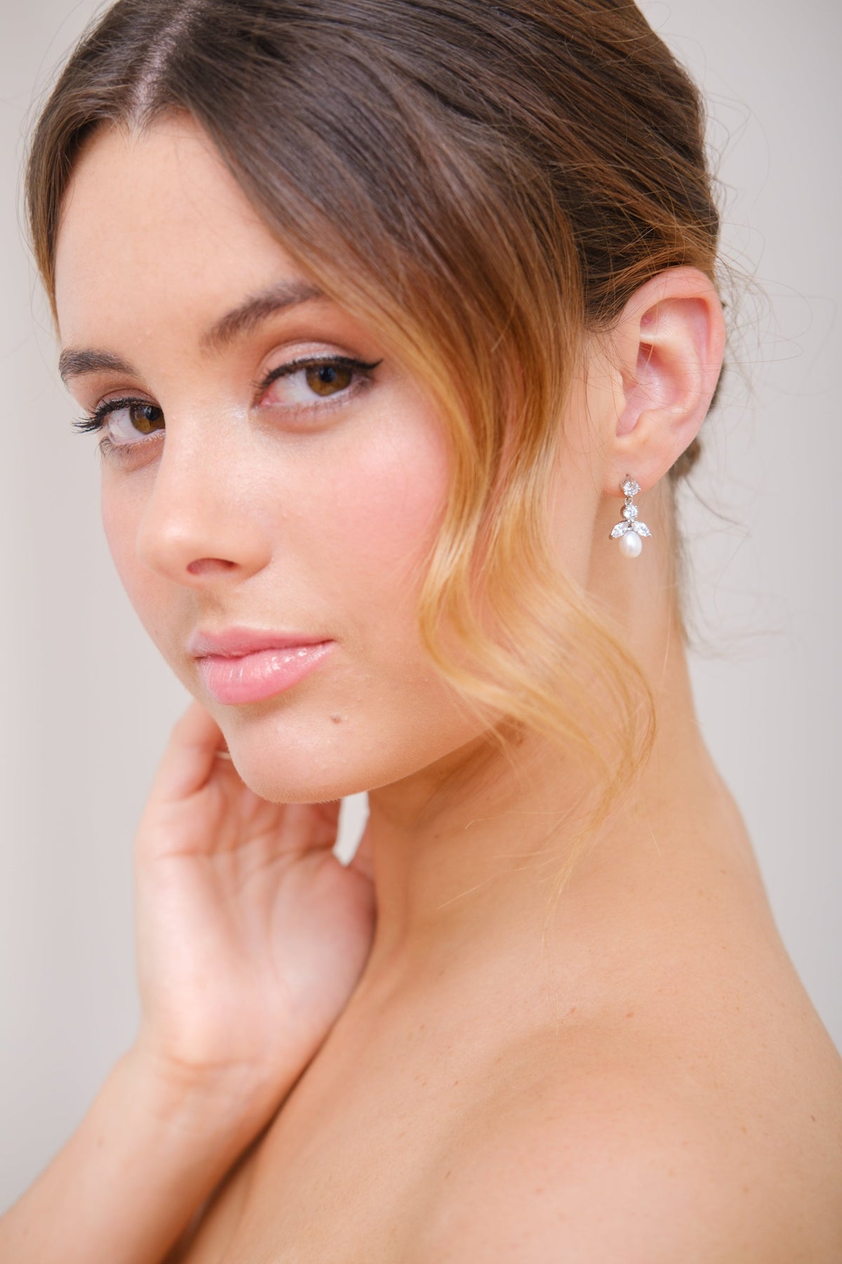 BOUCLES D OREILLES MARIÉE&lt;BR&gt;Enora