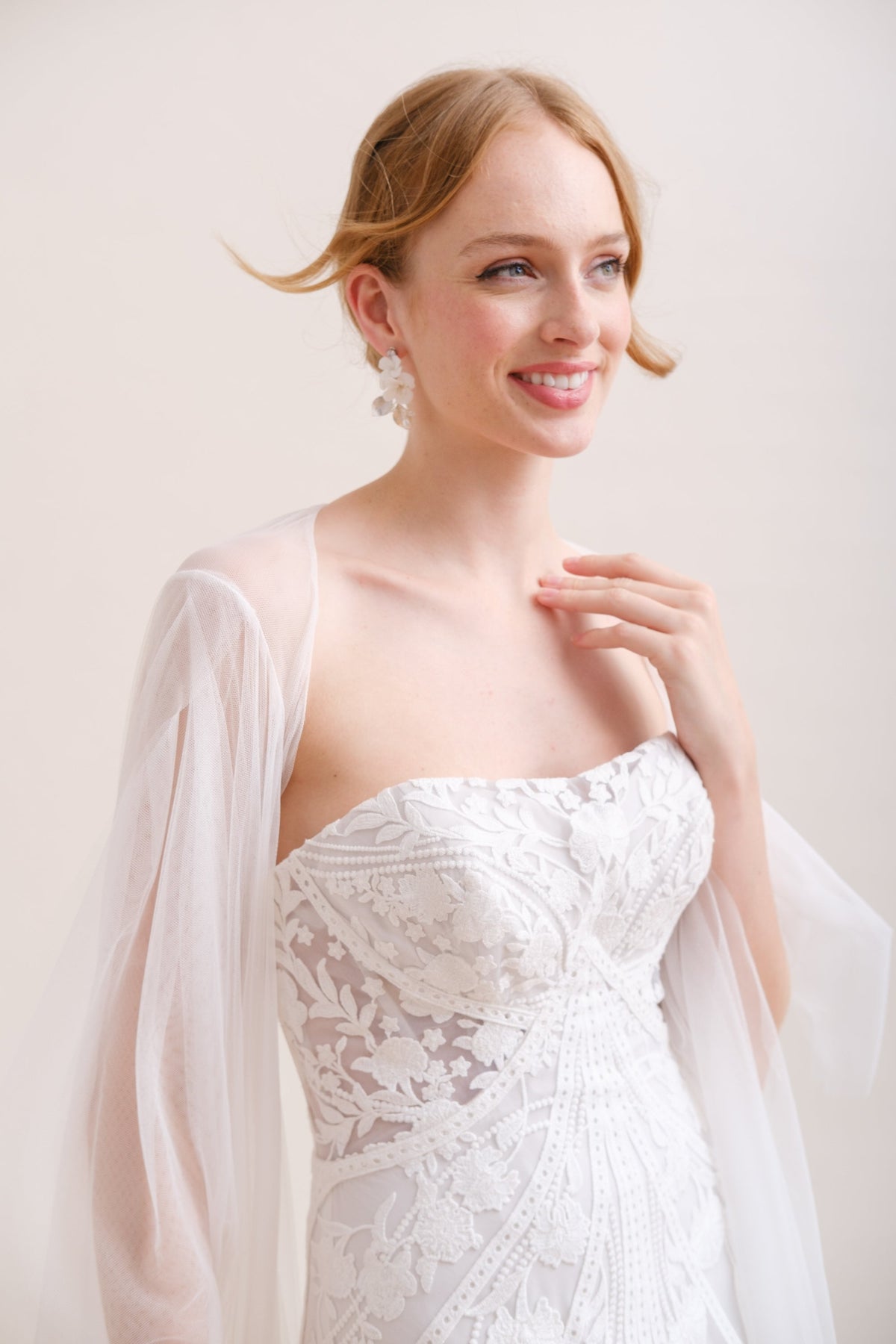 BOUCLES D OREILLES MARIÉE&lt;BR&gt;Perrine