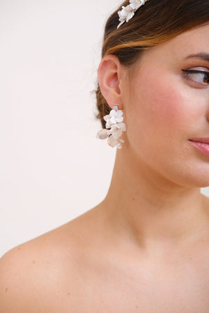 BOUCLES D OREILLES MARIÉE<BR>Perrine