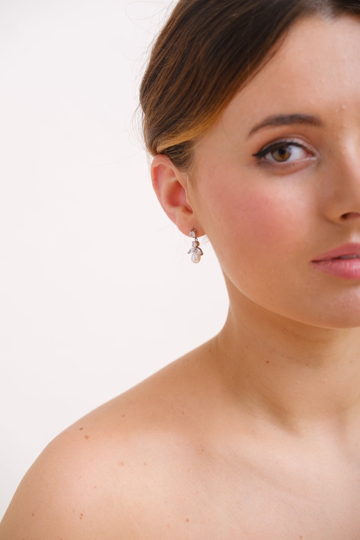 BOUCLES D OREILLES MARIÉE&lt;BR&gt;Enora