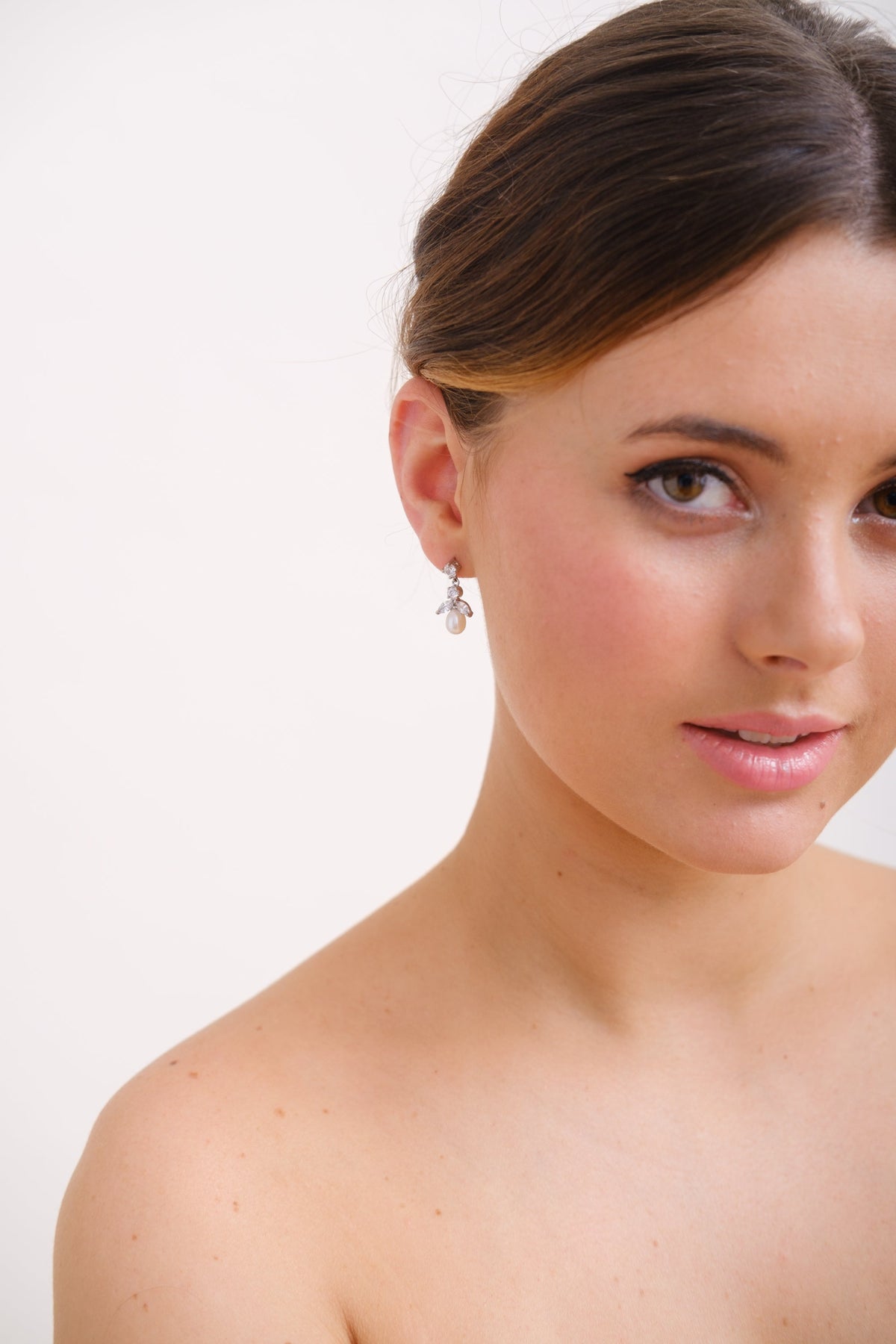 BOUCLES D OREILLES MARIÉE&lt;BR&gt;Enora