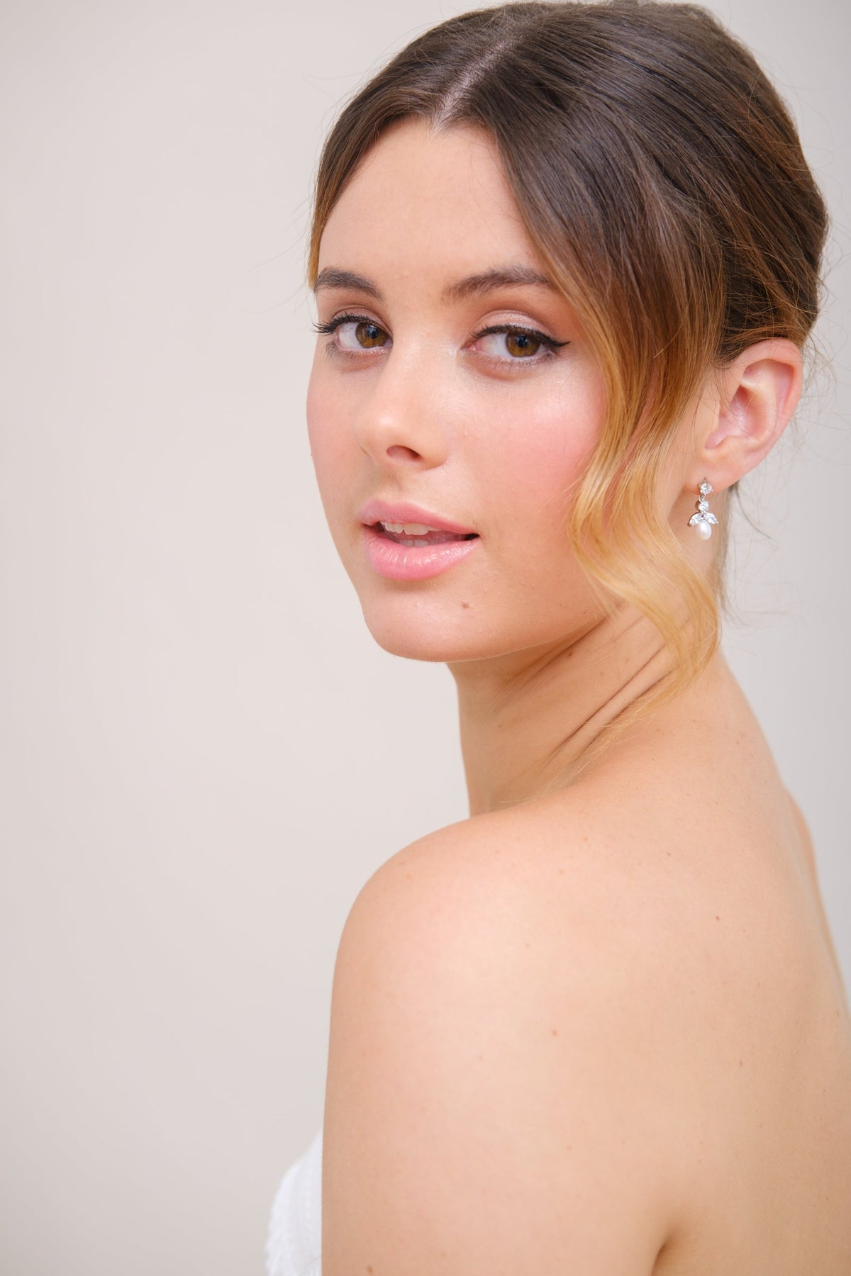 BOUCLES D OREILLES MARIÉE&lt;BR&gt;Enora