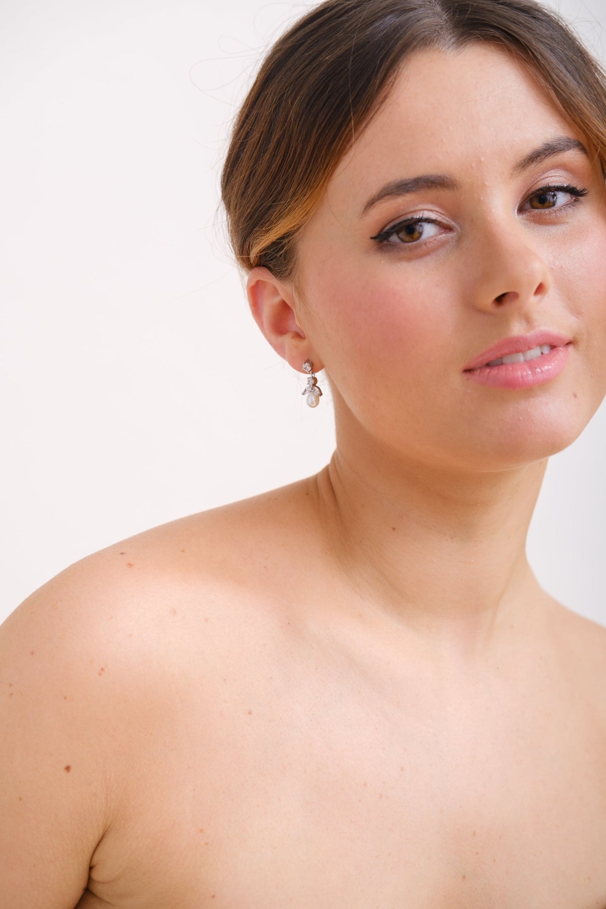 BOUCLES D OREILLES MARIÉE&lt;BR&gt;Enora