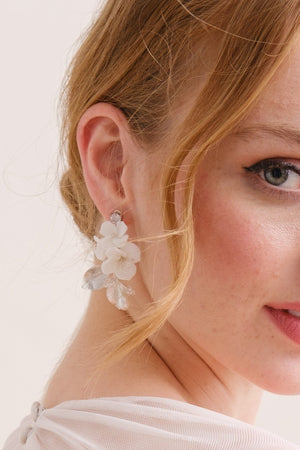 BOUCLES D OREILLES MARIÉE<BR>Perrine