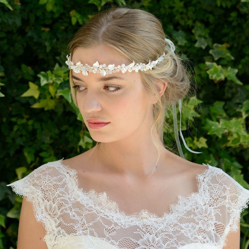 HEADBAND DE MARIEE&lt;BR&gt;Nicole - MP Paris