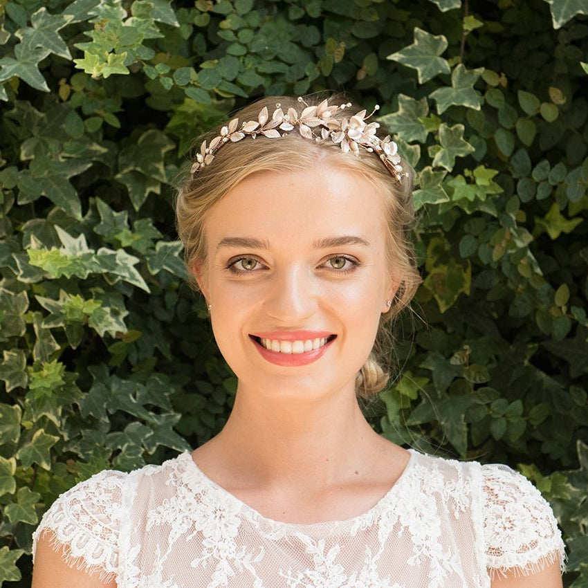 SERRE-TÊTE MARIÉE&lt;BR&gt;Liberty - MP Paris