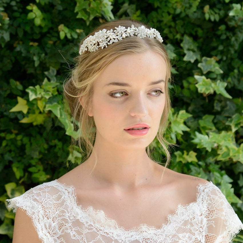 ACESSOIRE DE CHEVEUX MARIÉE&lt;BR&gt;Blanche - MP Paris