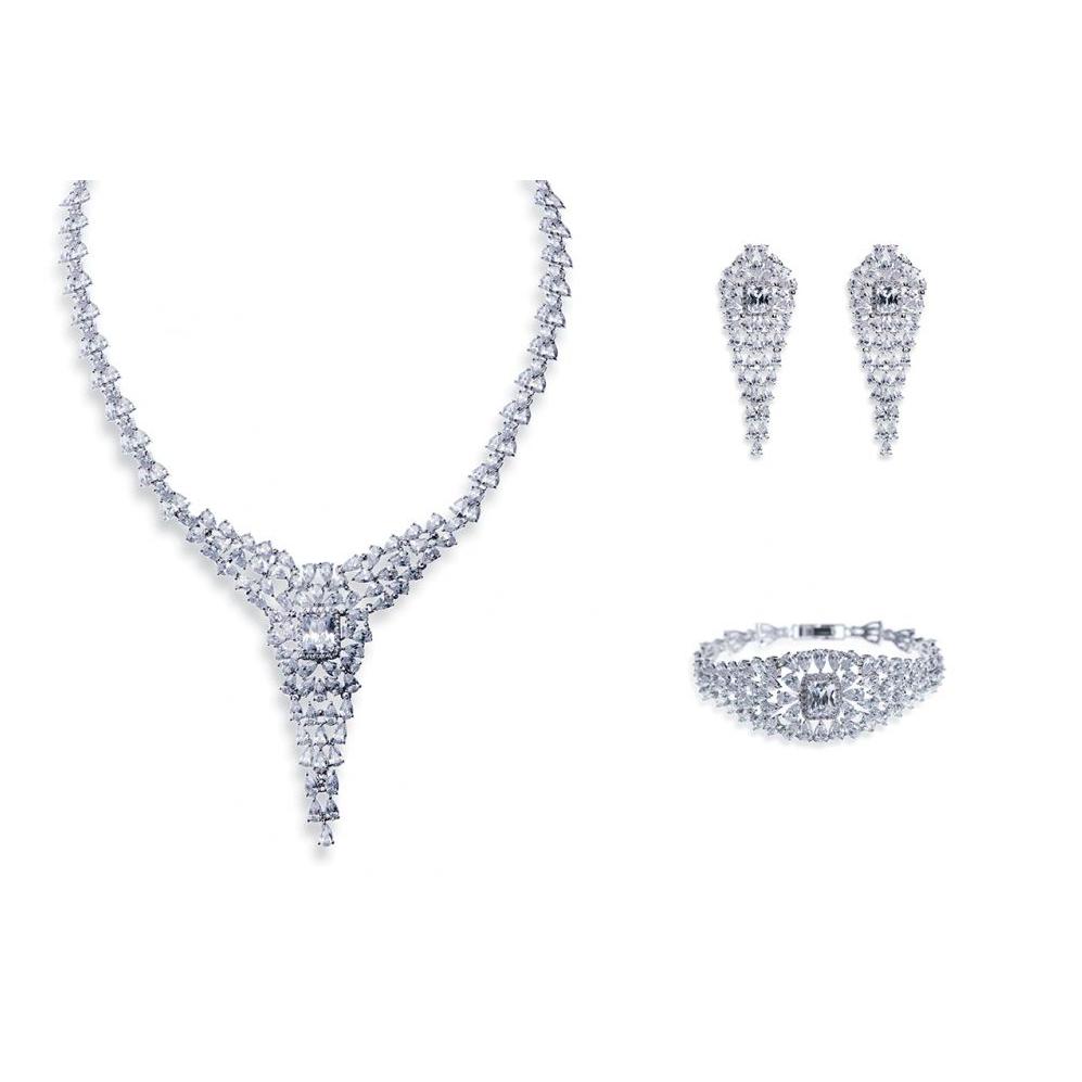 Parure Collier - Boucles d'oreilles - Bracelet<br>Dorchester - MP Paris
