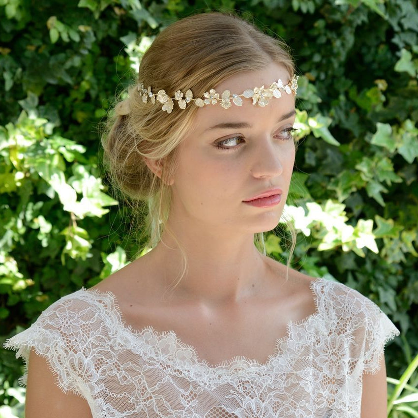 HEADBAND POUR MARIEE&lt;BR&gt;Solstice - MP Paris