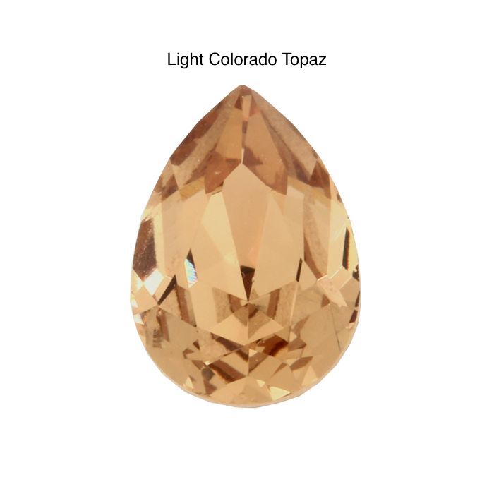 BOUCLES SWAROVSKI - A PERSONNALISER&lt;BR&gt;Louise Or