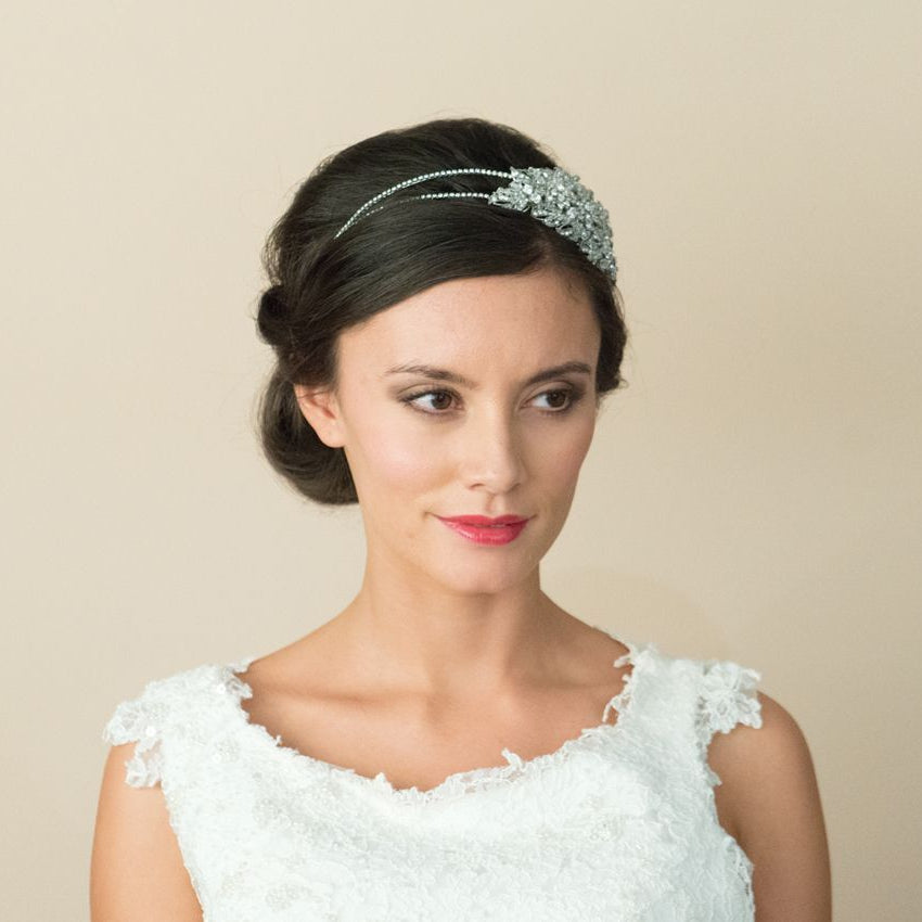 BIJOU DE TÊTE MARIAGE&lt;BR&gt;Luna - MP Paris