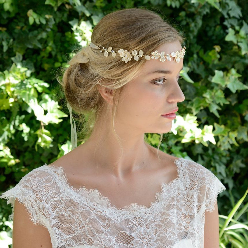 HEADBAND POUR MARIEE&lt;BR&gt;Solstice - MP Paris