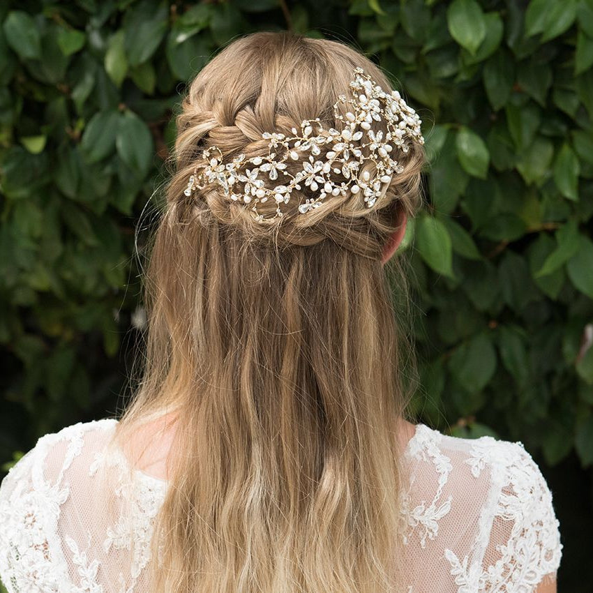HEADBAND DE MARIAGE&lt;BR&gt;Saffron - MP Paris