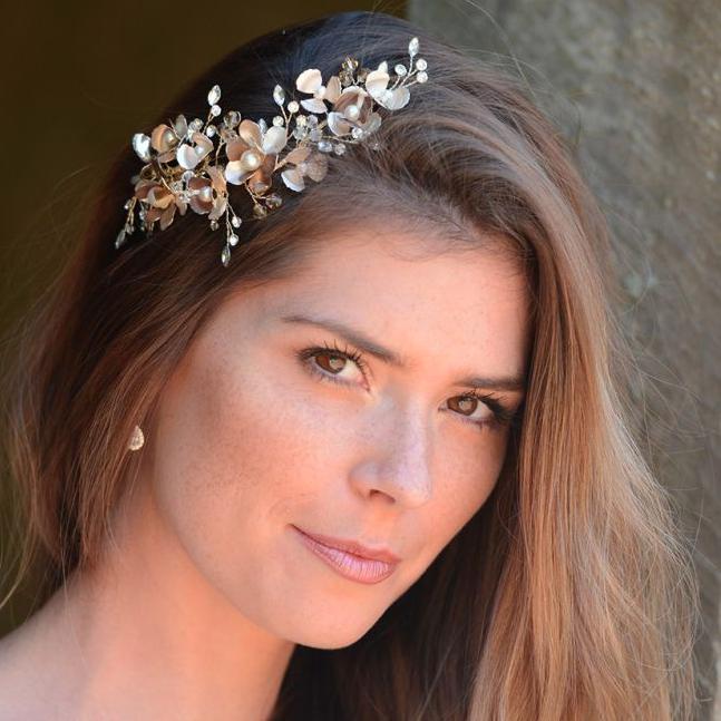 CLIP MARIEE&lt;BR&gt;Cappucino Blossom - MP Paris