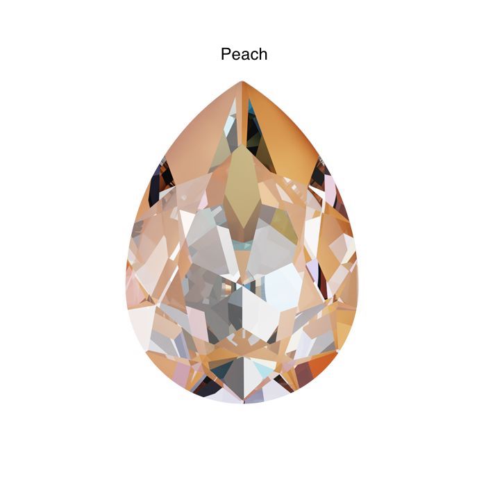 BOUCLES SWAROVSKI - A PERSONNALISER&lt;BR&gt;Louise Or