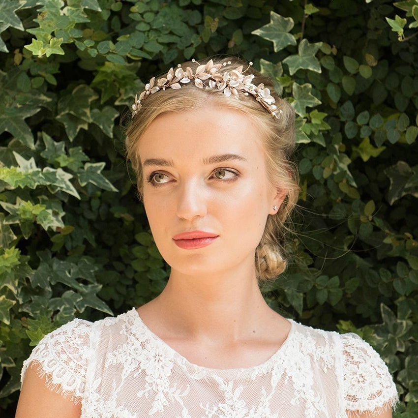 SERRE-TÊTE MARIÉE&lt;BR&gt;Liberty - MP Paris