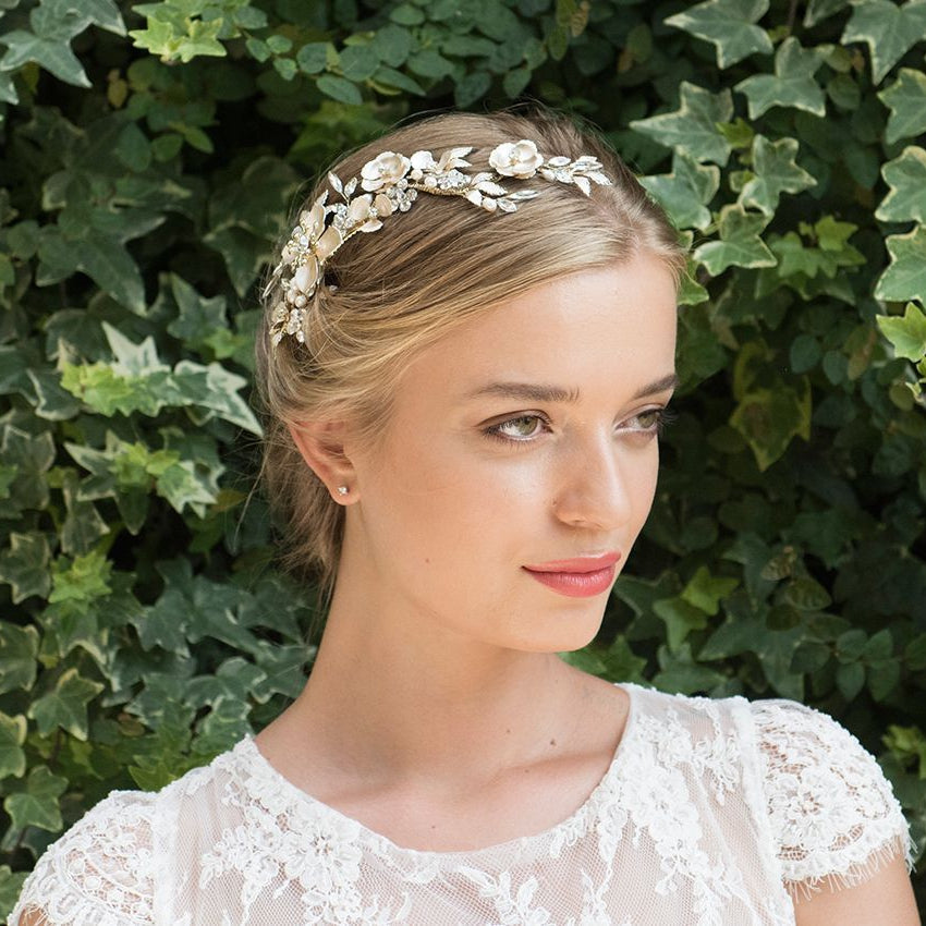 BIJOU DE TETE&lt;BR&gt;Tea rose - MP Paris