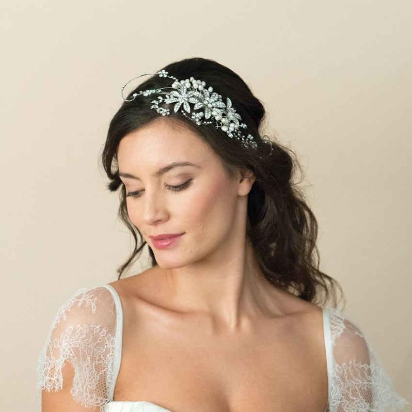 BIJOU DE TÊTE MARIAGE&lt;BR&gt;Rhiannon - MP Paris
