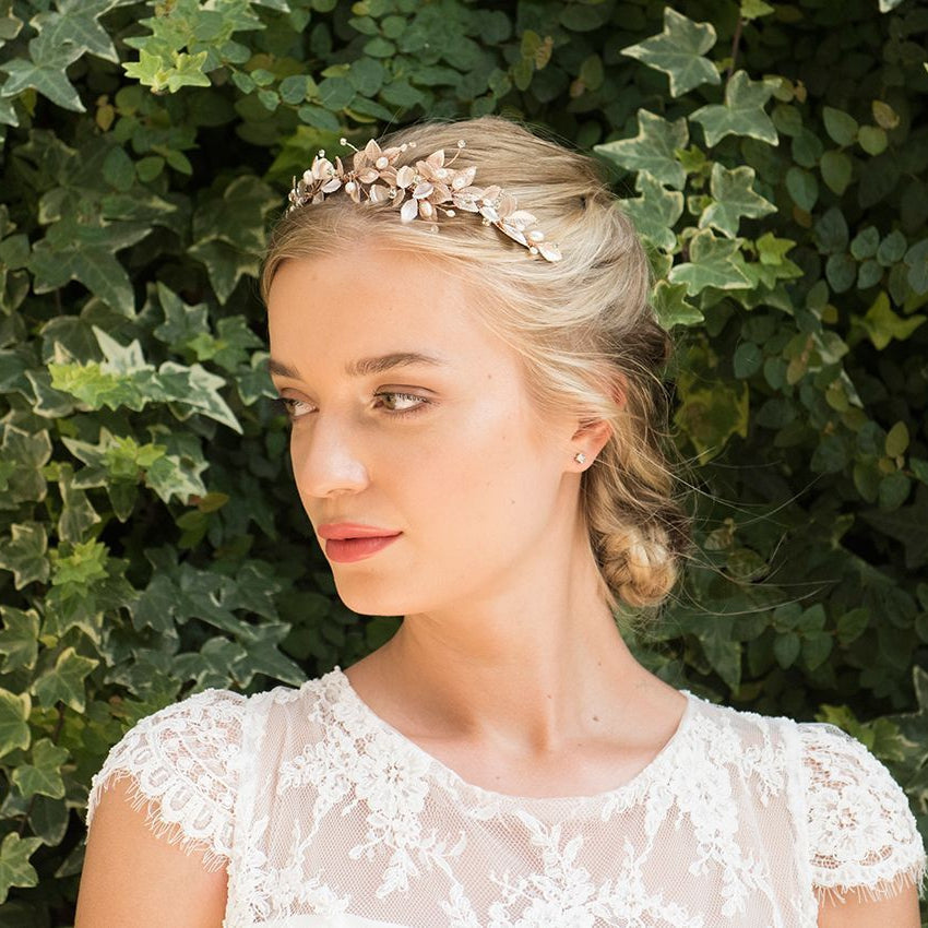 SERRE-TÊTE MARIÉE&lt;BR&gt;Liberty - MP Paris