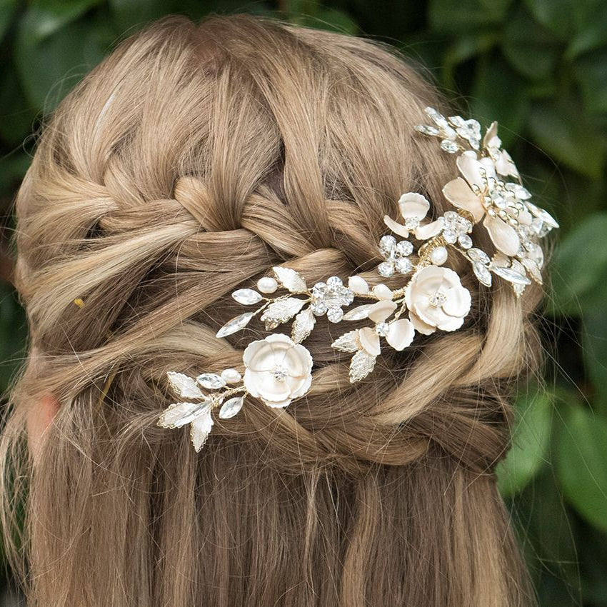 BIJOU DE TETE&lt;BR&gt;Tea rose - MP Paris