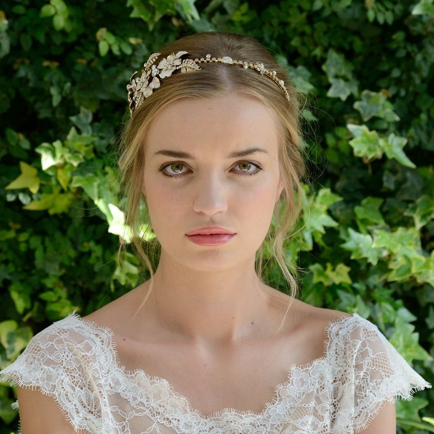 SERRE-TÊTE MARIAGE&lt;BR&gt;Marigold - MP Paris