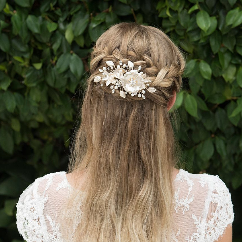 BIJOU DE CHEVEUX&lt;BR&gt;Winter rose - MP Paris