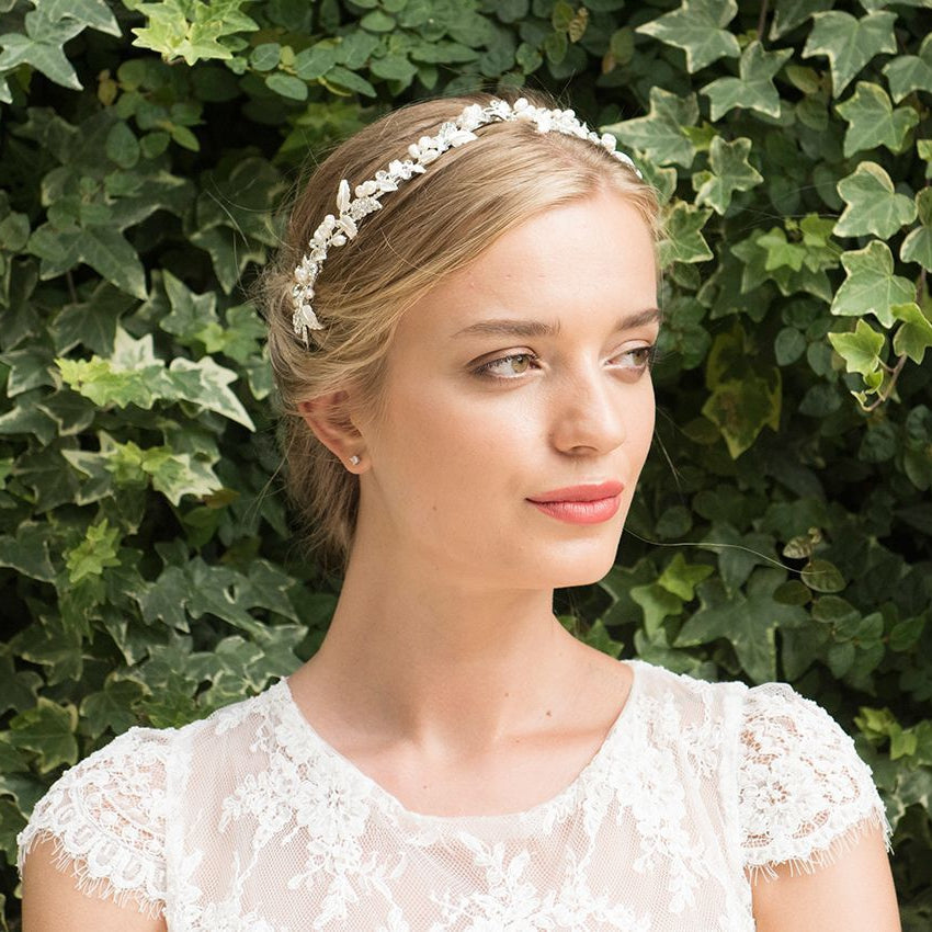 HEADBAND DE MARIEE&lt;BR&gt;Fuchsia - MP Paris