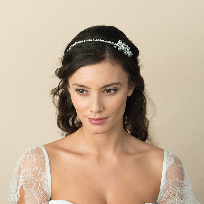 ACESSOIRE DE CHEVEUX MARIÉE&lt;BR&gt;Amelia