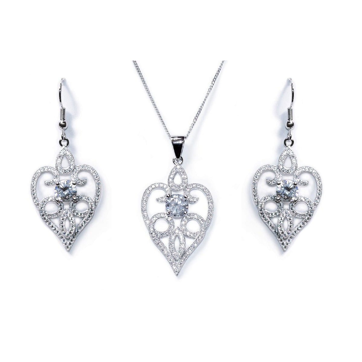 Parure Collier - Boucles d&#39;oreilles&lt;br&gt;Amore - MP Paris