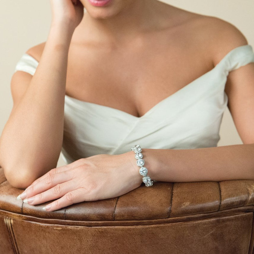 Bracelet de mariée&lt;br&gt;Aston - MP Paris