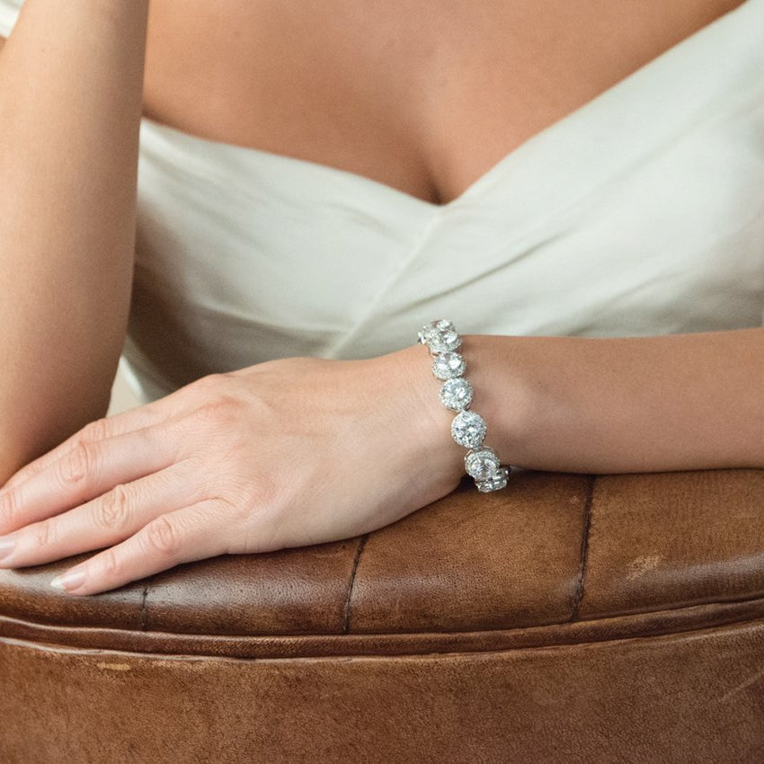 Bracelet de mariée&lt;br&gt;Aston - MP Paris