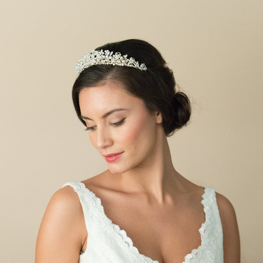 Couronne princesse Bailey Or - Diadème Collection - MP Paris