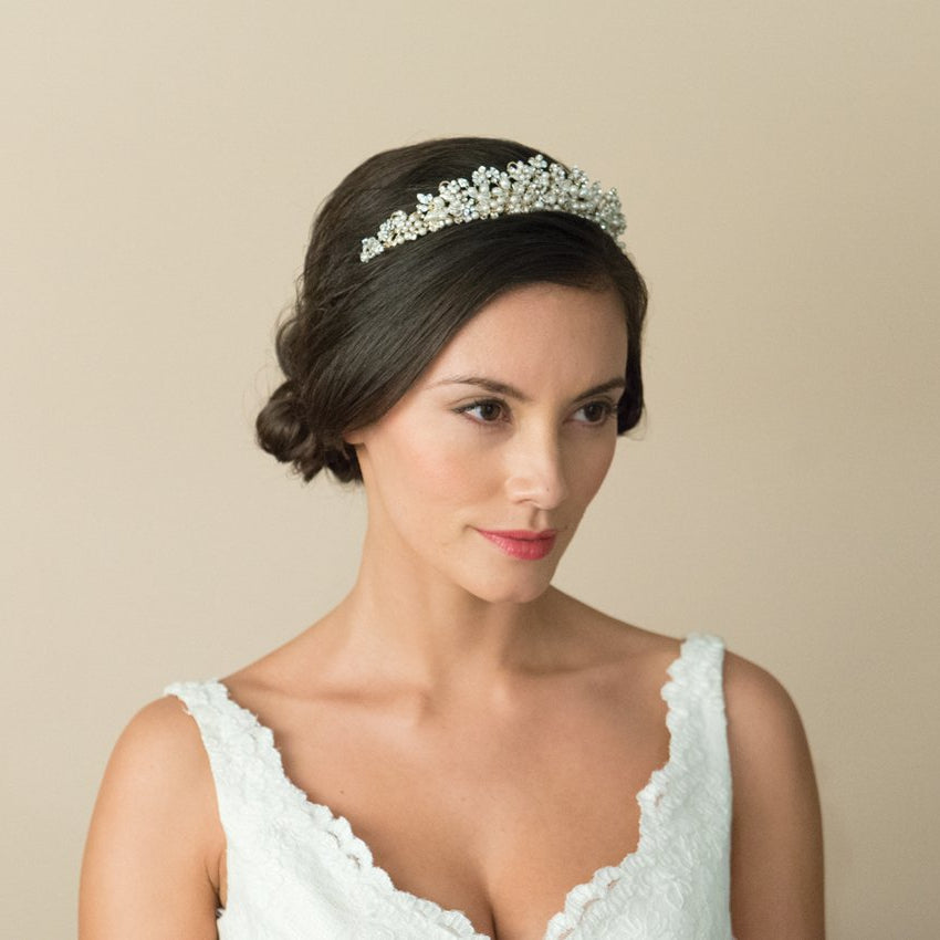 Couronne princesse Bailey Or - Diadème Collection - MP Paris